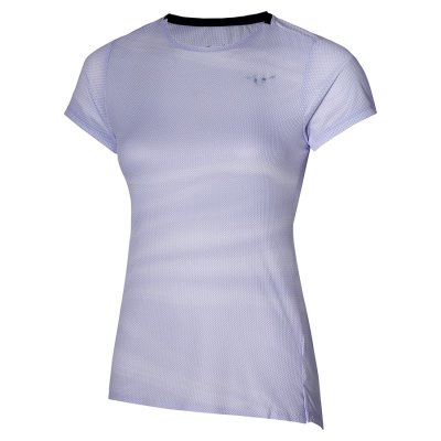 Camisa Mizuno Premium AERO Tee Mujer Blancos / - Chile M984PTBXLF
